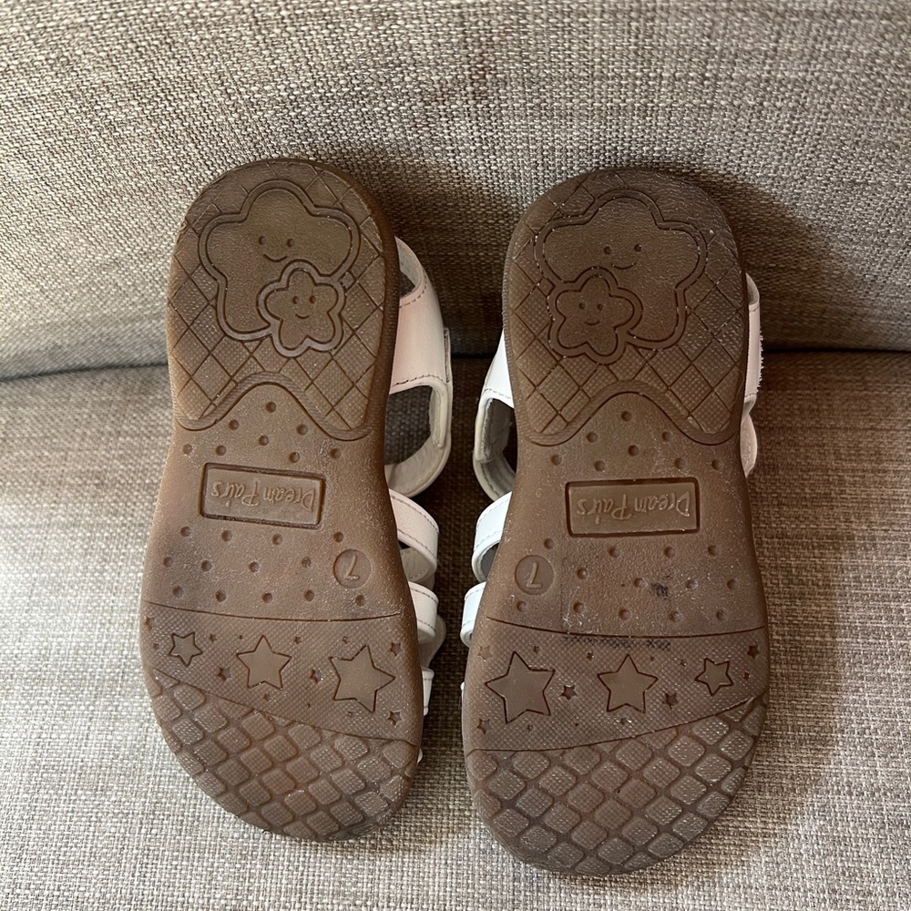 Girls Toddler/Little Kid Closed-toe Flower Summer Sandal Shoes size 7 - Picture 9 of 10